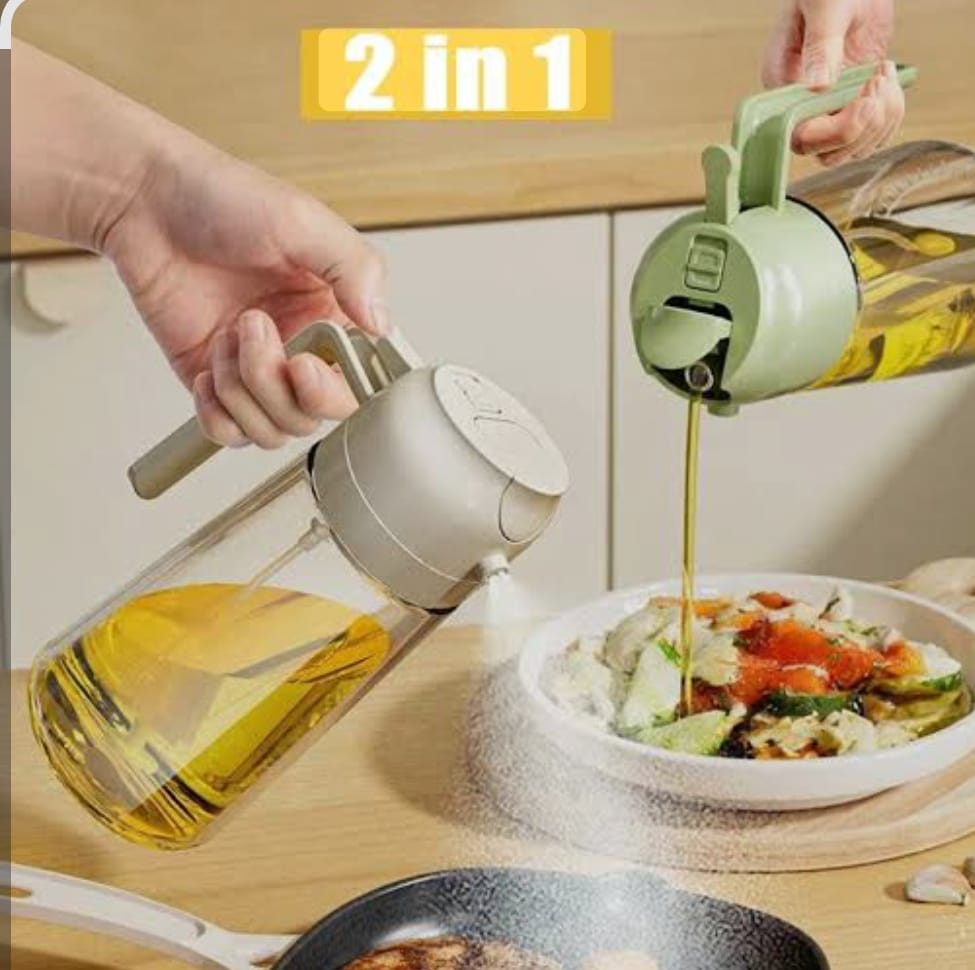 Oil Sprayer and Pourer bottle