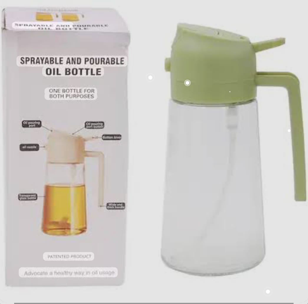 Oil Sprayer and Pourer bottle